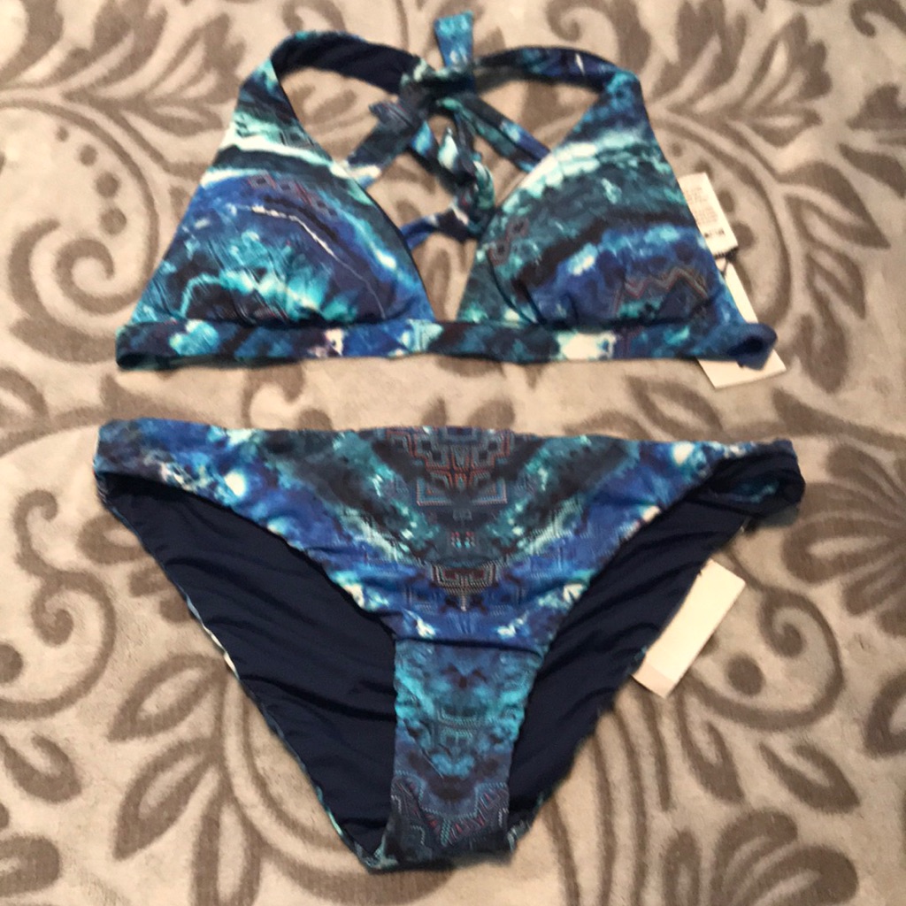 Lucky Brand Brand New Bikini Set
